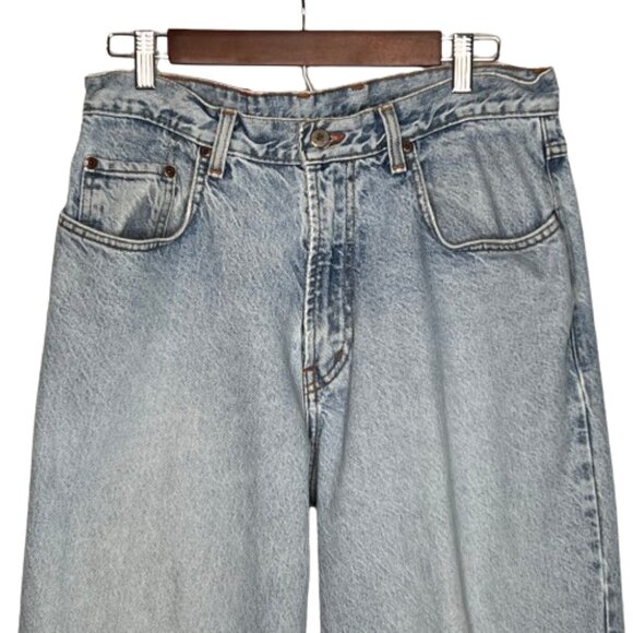 VTG 90s Lucky Brand Mens Relaxed Fit Jeans Size 34 x 29 Light Wash Lucky You Fly - Picture 3 of 15